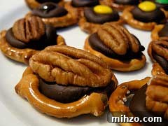 Easy Yummy Chocolate Cinnamon Pretzel Snacks