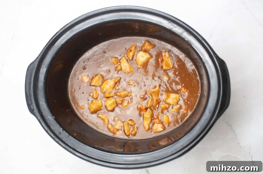 Slow Cooker Teriyaki Chicken Recipe for Tender, Flavorful Meals 8 Slow Cooker Teriyaki Chicken in crock pot