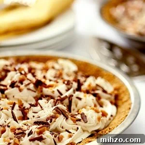 Caramel Banana Pie with Bourbon from @creativculinary