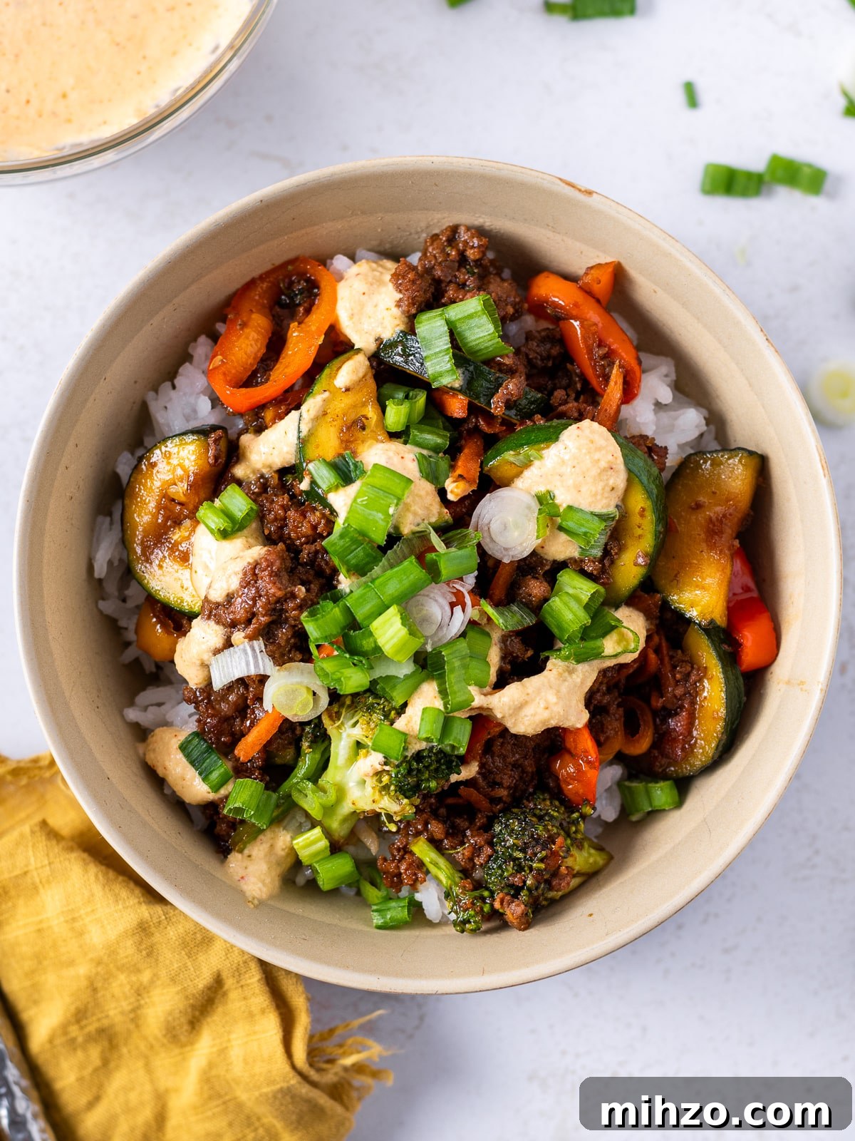 Teriyaki Beef Bowl with Spicy Kimchi Mayo Dressing 2 img 2823 1