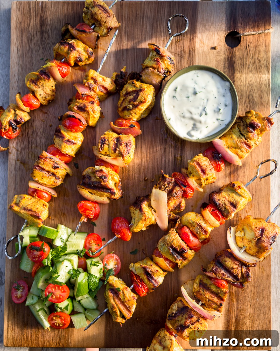 Whole30 Spiced Chicken Skewers Paleo Primal Gourmet Easy Grilled Recipe Summer