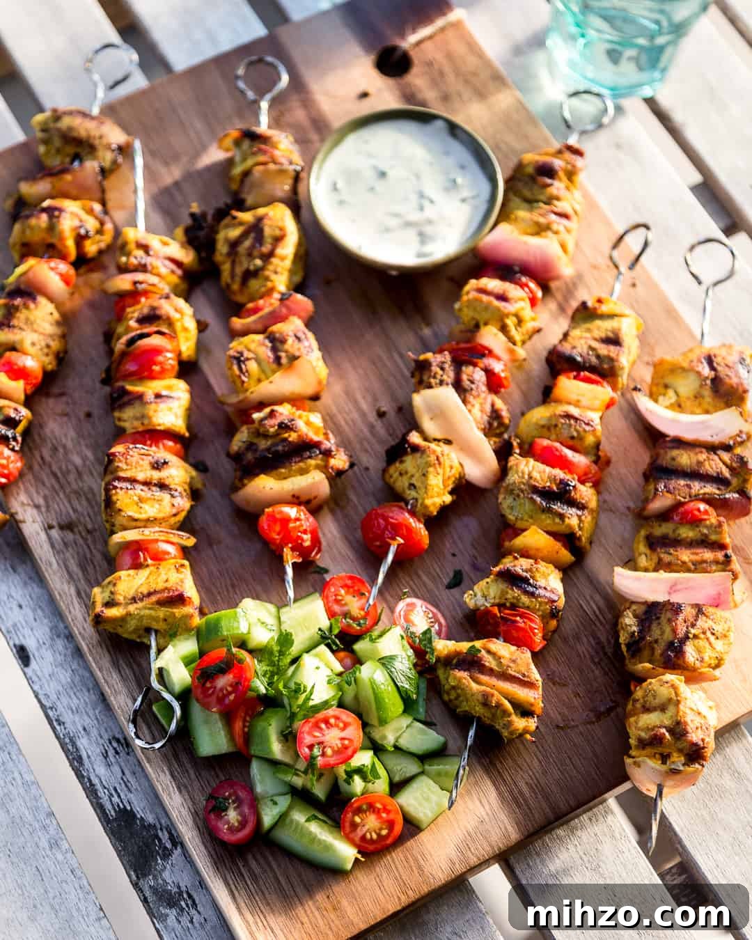 Whole30 Spiced Chicken Skewers Paleo Primal Gourmet Easy Grilled Recipe Summer