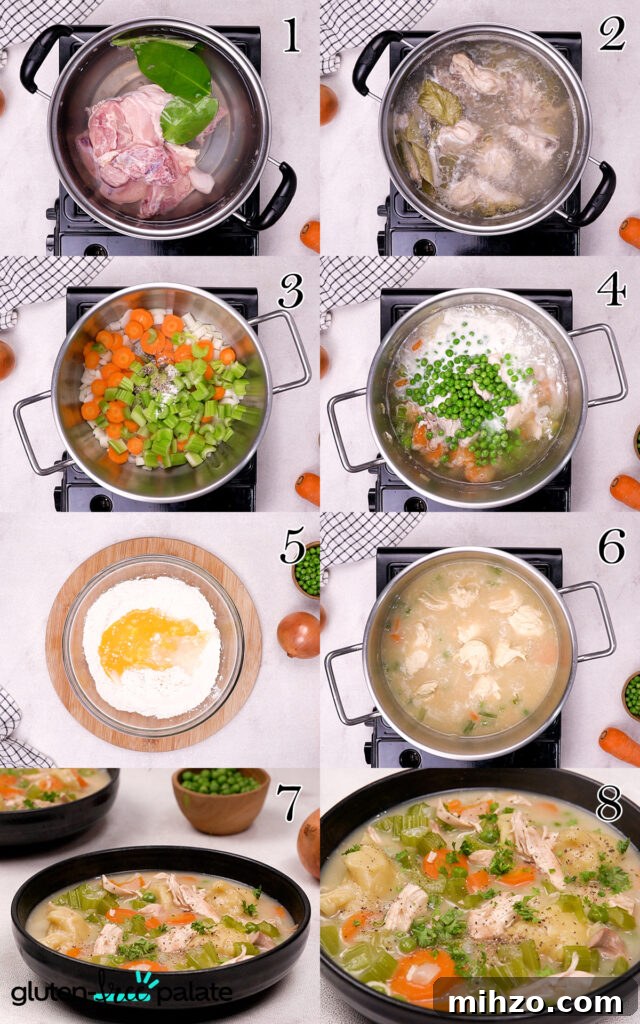 Gluten-Free Soup Dumplings Recipe: How to Make Juicy Xiao Long Bao 6 Gluten-Free Soup Dumplings collage.