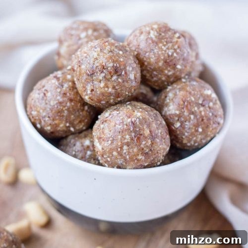 No-Bake Peanut Butter Energy Balls