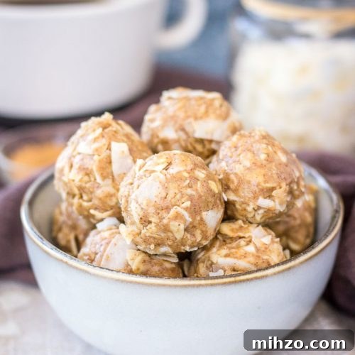 Peanut Butter Coconut Balls