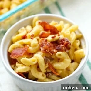 9 Quick Side Dish Recipes to Elevate Weeknight Meals 7 Creamy Bacon Mac and Cheese
