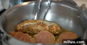 Creamy Peppercorn Chicken Pasta Step 2