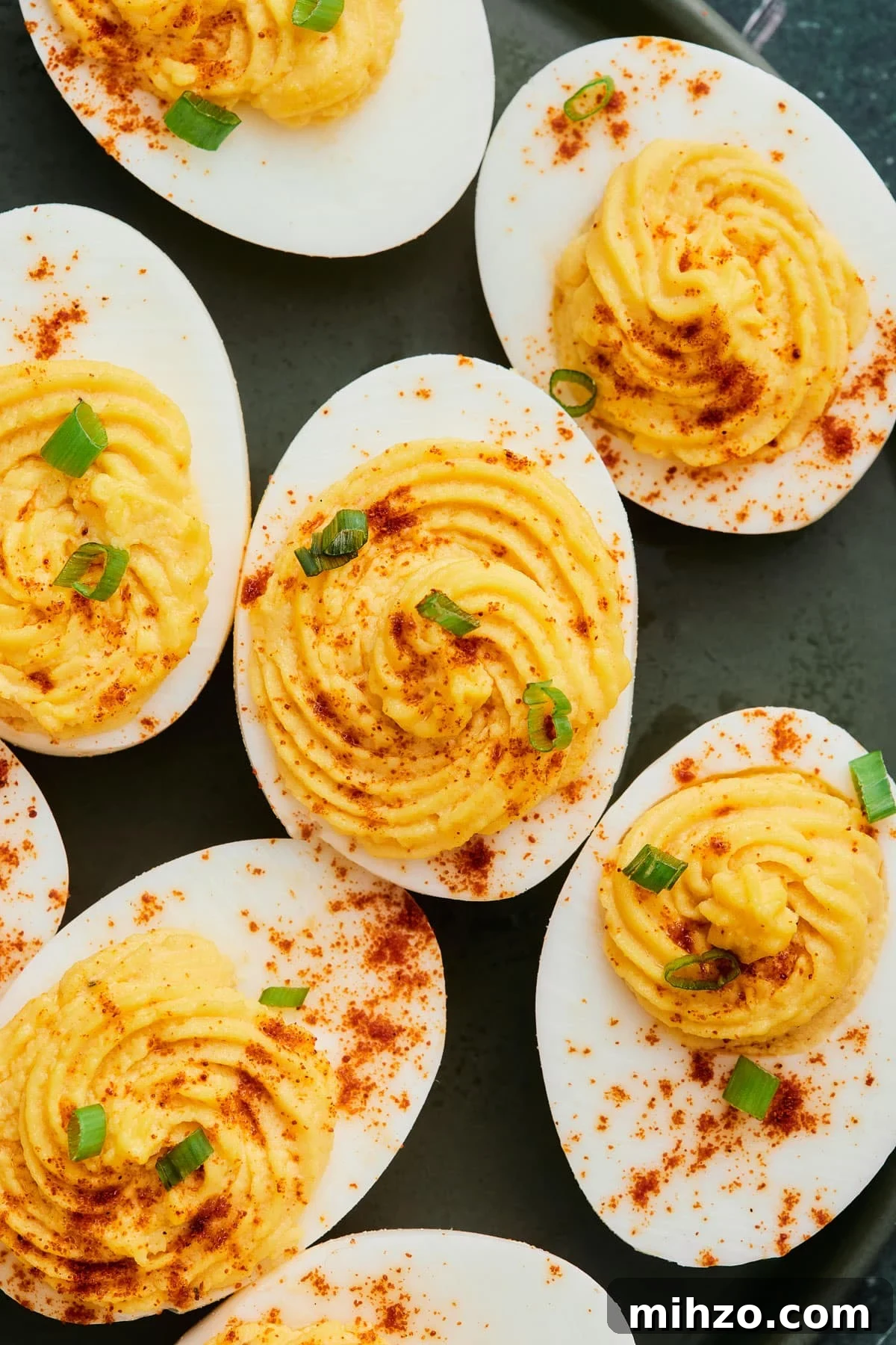 Deviled Eggs with Smoky Paprika Seasoning 2 Deviled eggs