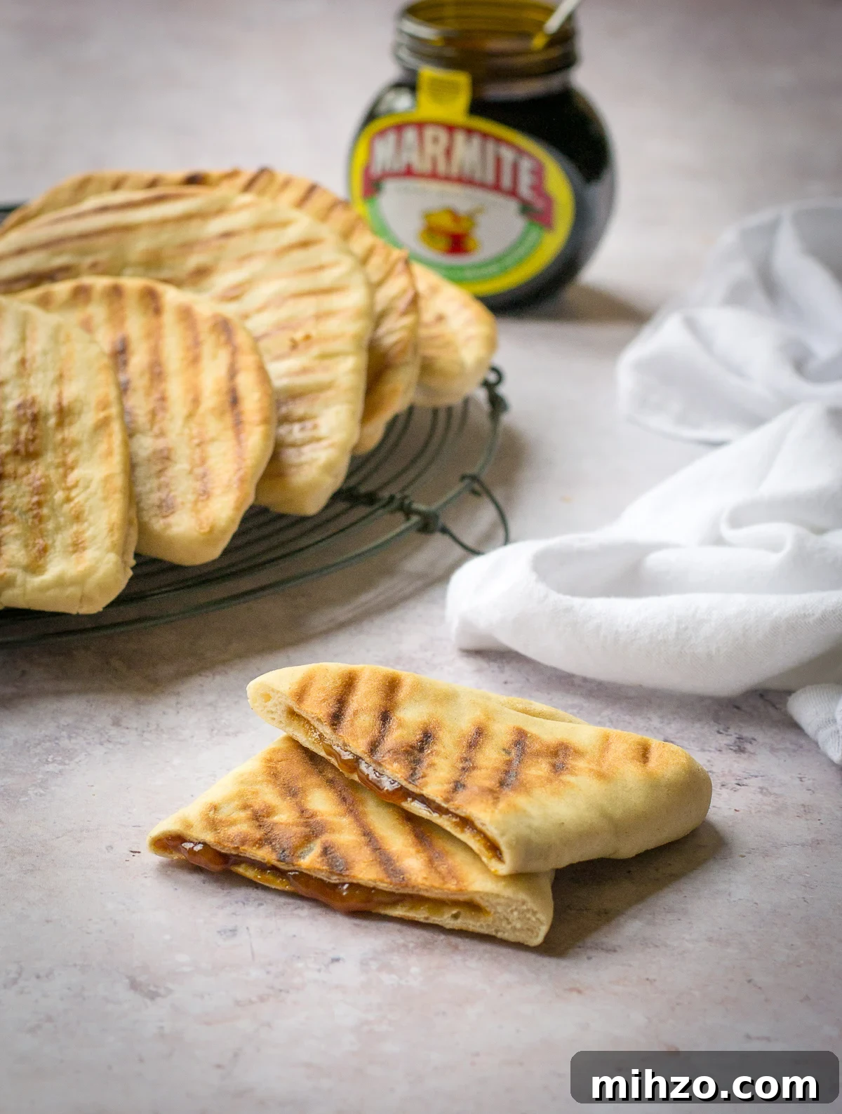 Spicy Marmite & Chilli Bean Burger Recipe 12 Marmite Flatbreads