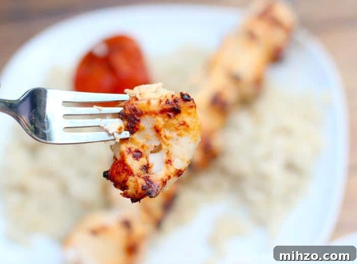 Persian Chicken Kebab Recipe: Juicy Saffron & Yogurt Marinade 3 A delicious and healthy yogurt marinated chicken kebab that comes together quickly and effortlessly, ideal for your summer BBQ and outings!