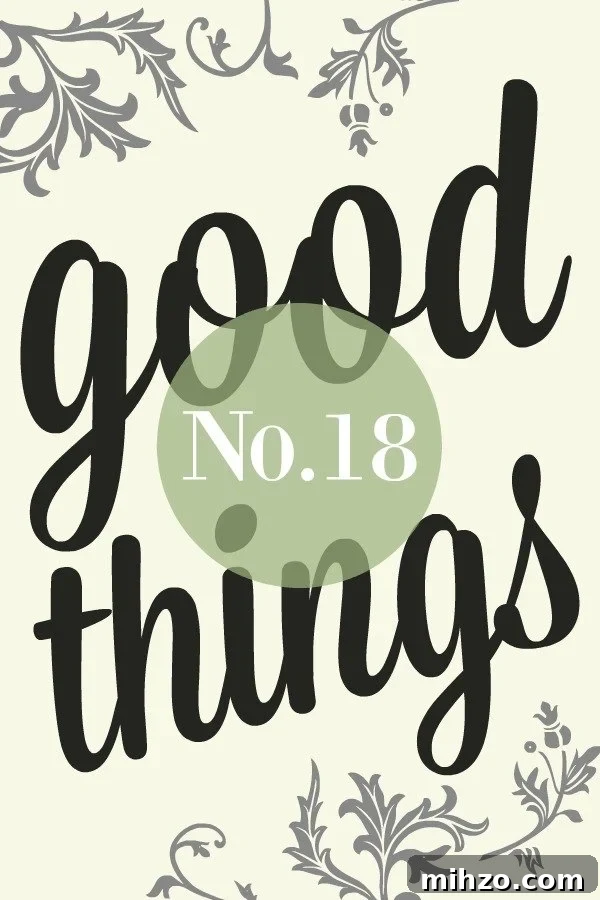 Good Things List #18: Farewells, Fashion Picks, Book Reviews & More 2 Good Things List No-18 pin image