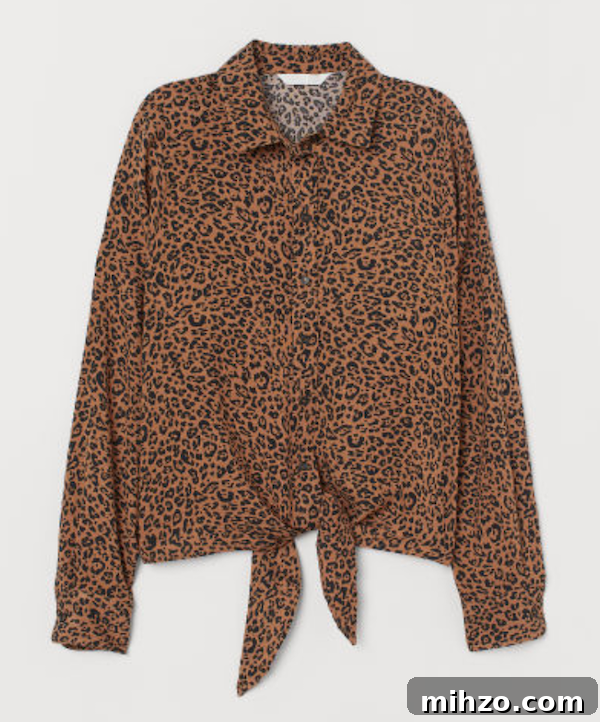 Good Things List #18: Farewells, Fashion Picks, Book Reviews & More 7 leopard print tie top