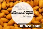 Almond milk can be expensive, but it's so easy to make at home! You can save money and control the ingredients. This post has a quick video showing just how easy it is! Pin down to watch later!