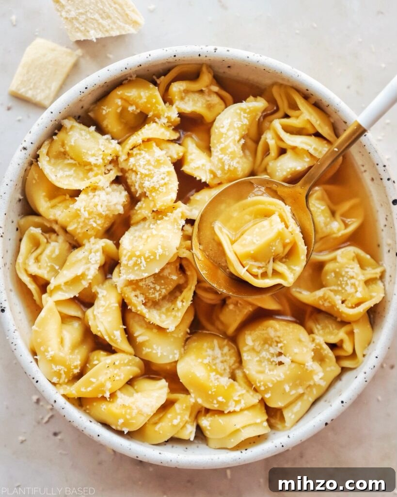 65 Plant-Based Recipes to Try for Veganuary and Year-Round Meals 17 Tortellini in Brodo