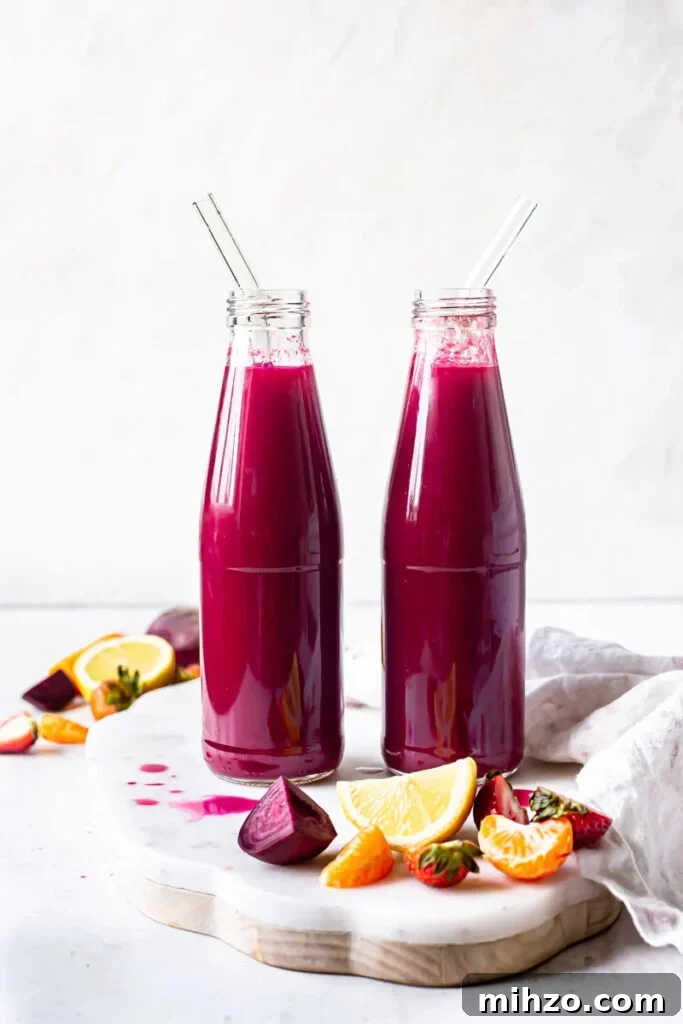 65 Plant-Based Recipes to Try for Veganuary and Year-Round Meals 6 Blender Beet Juice