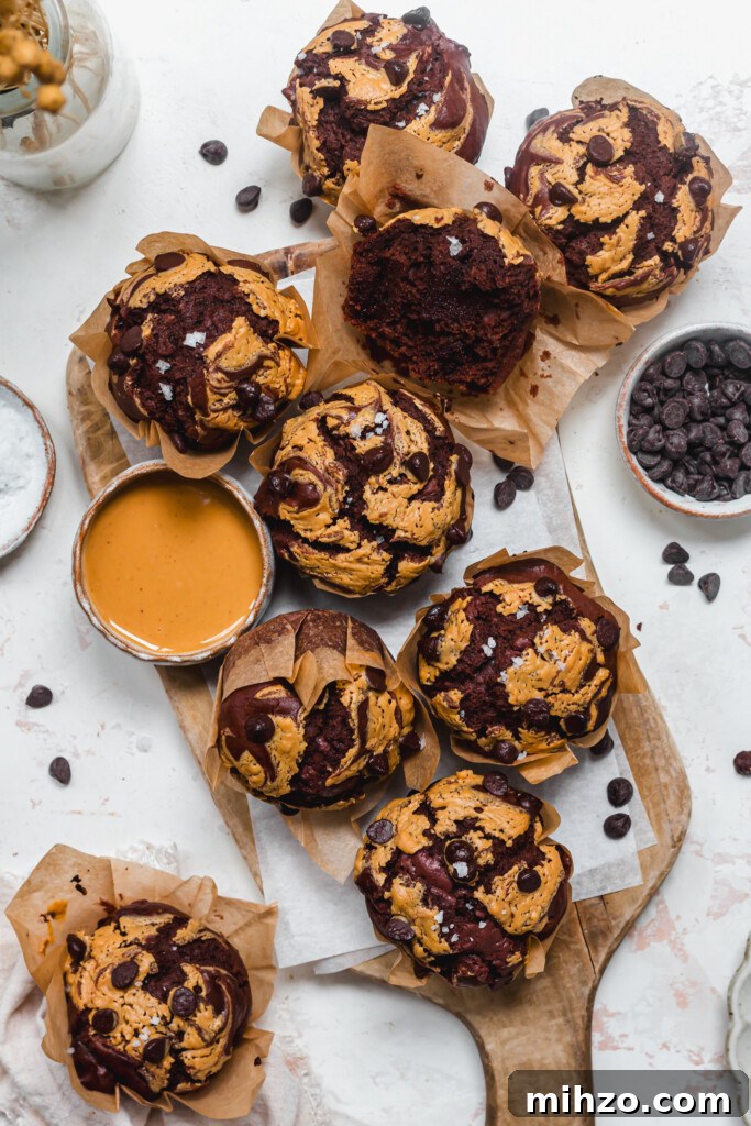 65 Plant-Based Recipes to Try for Veganuary and Year-Round Meals 59 Chocolate Peanut Butter Muffins