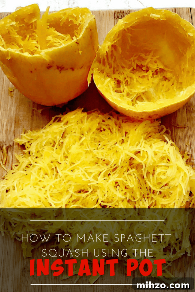 spaghetti squash instant pot