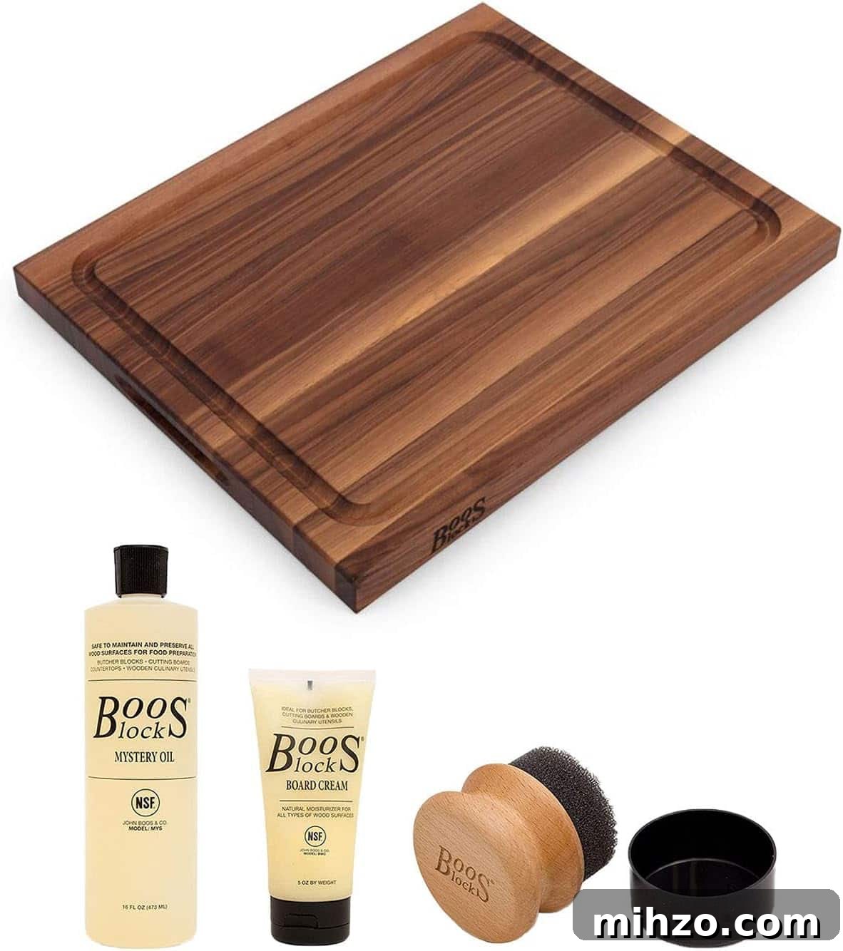 Slow Cooker Creamy Ham and Potato Soup Recipe 10 John Boos Rectangular Cutting Board