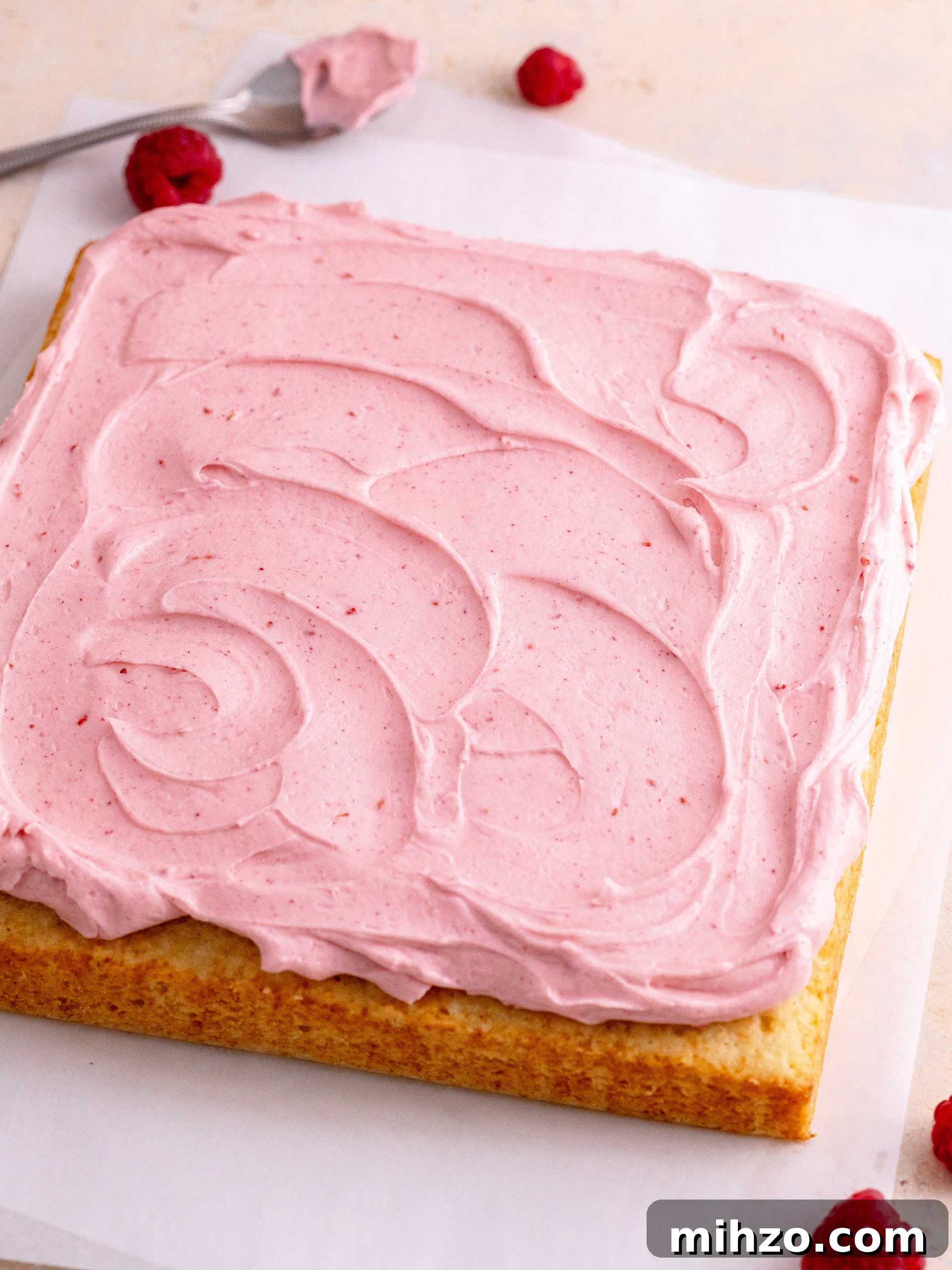 Almond Raspberry Cake