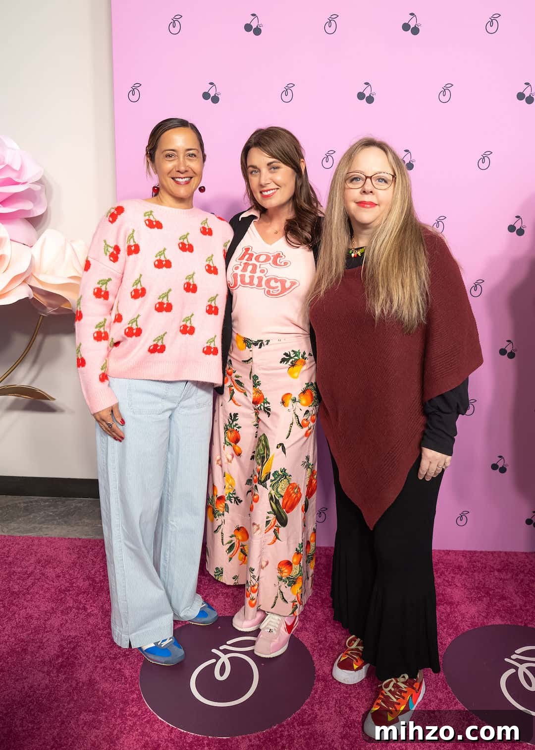 Jubilee NYC 2025 Cherry Bombe x California Prunes Pink Carpet