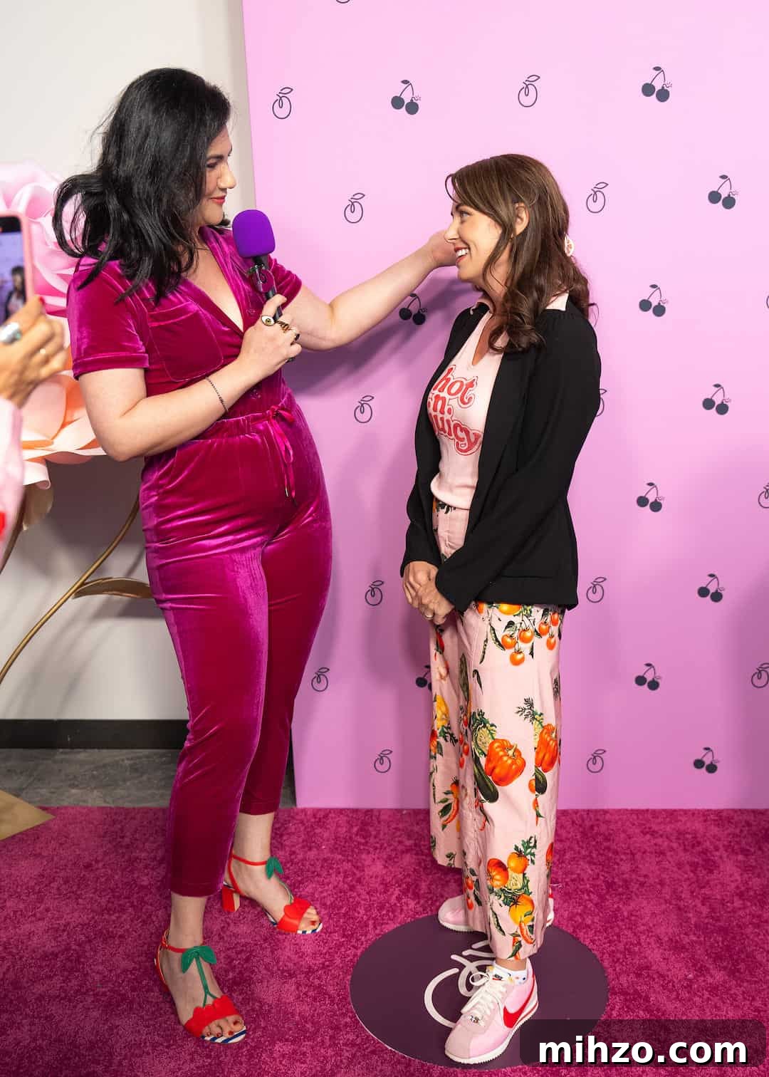 Jubilee NYC 2025 Cherry Bombe x California Prunes Pink Carpet