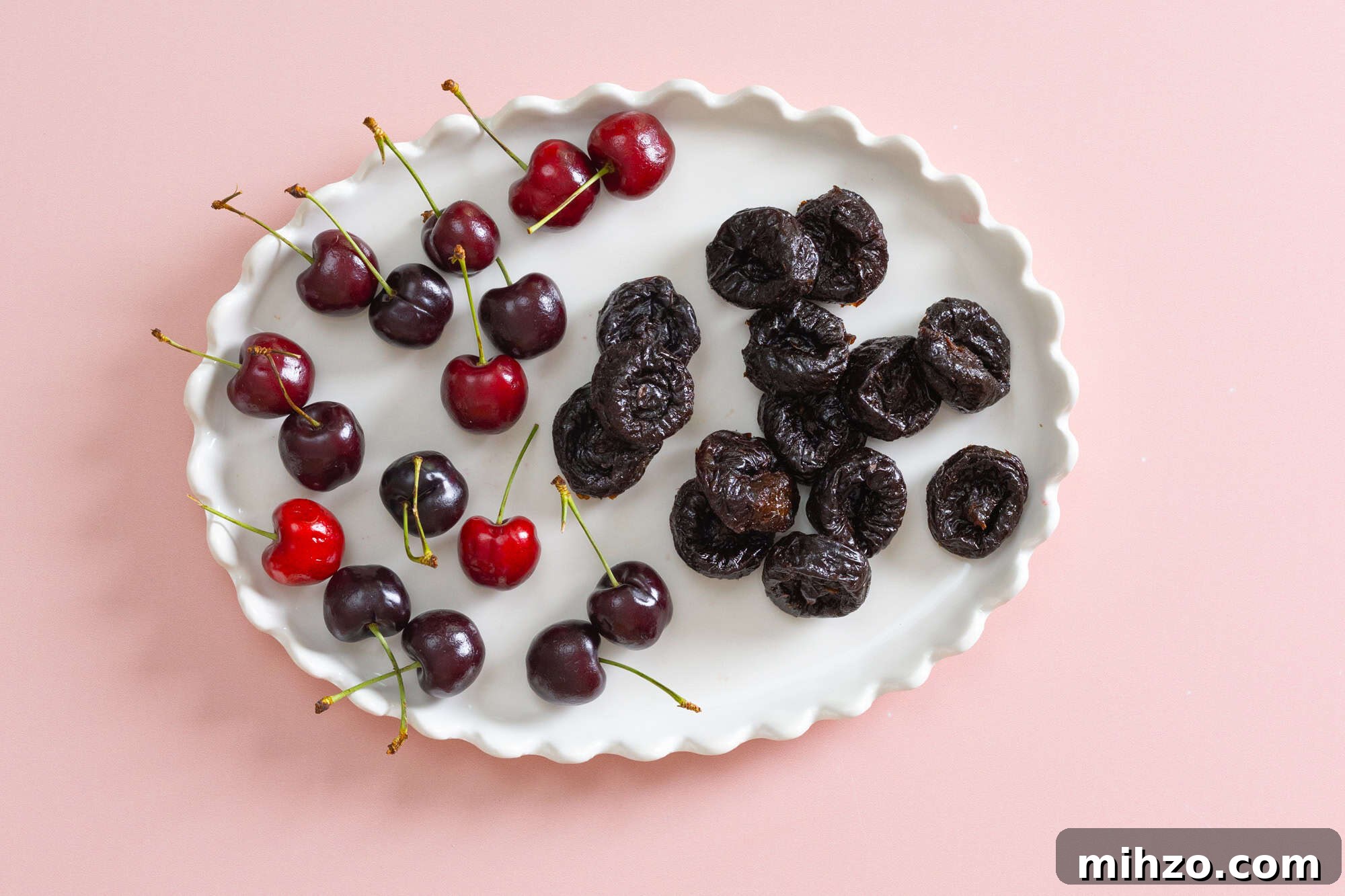 cherries and prunes