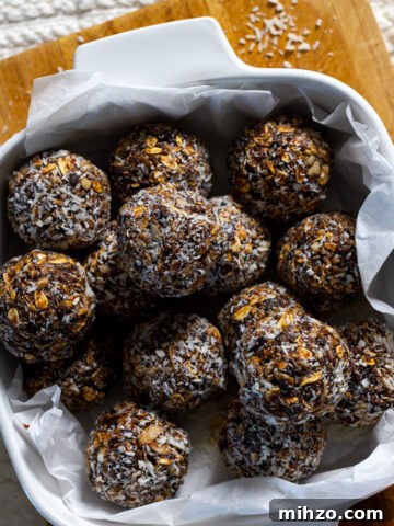 Prune Almond Energy Balls by Baking The Goods