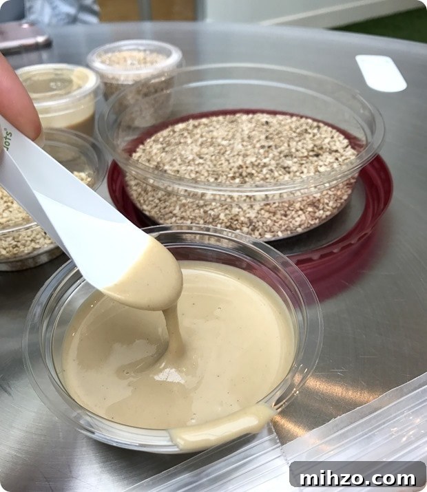 tahini tasting tahini tasting