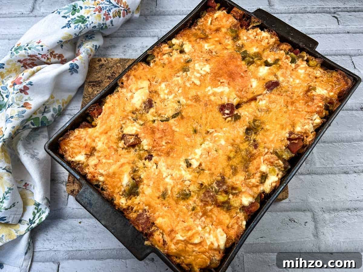 Cubano Sandwich Casserole and 12 Hearty Family Casseroles 9 A slice of beefy John Wayne casserole on a plate.