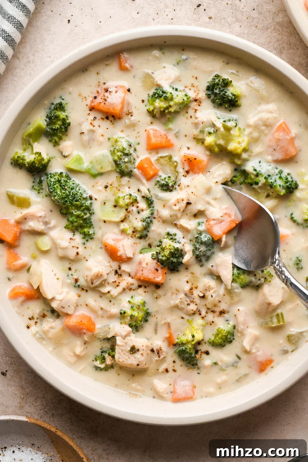 Delicious Dairy-Free Chicken and Broccoli Soup Recipe 2 img 53761 1
