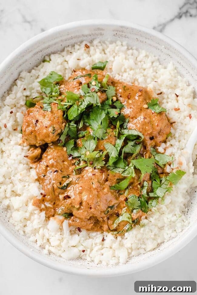 25 Nourishing Keto Recipes for Everyday Meal Planning 8 Thai Coconut Curry Meatballs