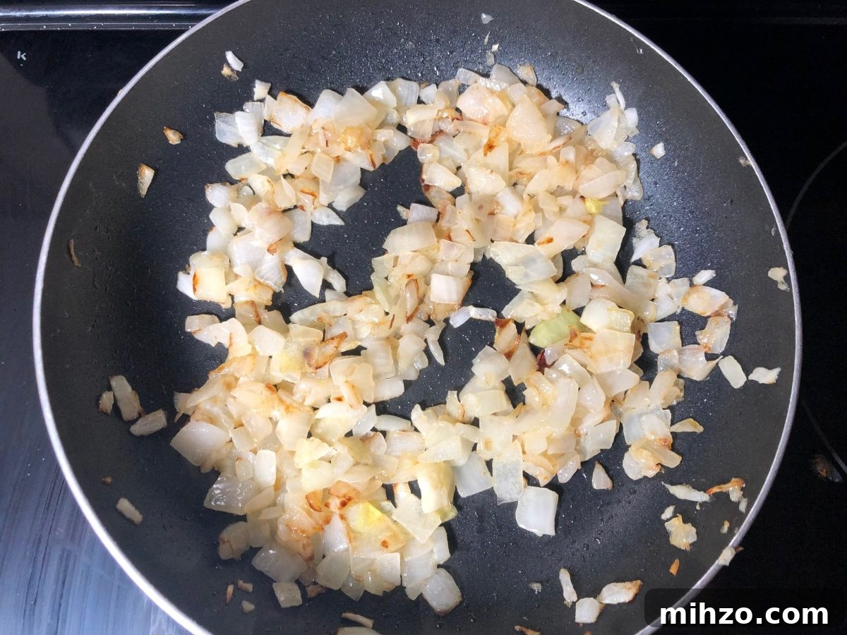 Ukrainian-Style Baked Eggs: Hearty Dinner Recipe 5 Onions fried in butter