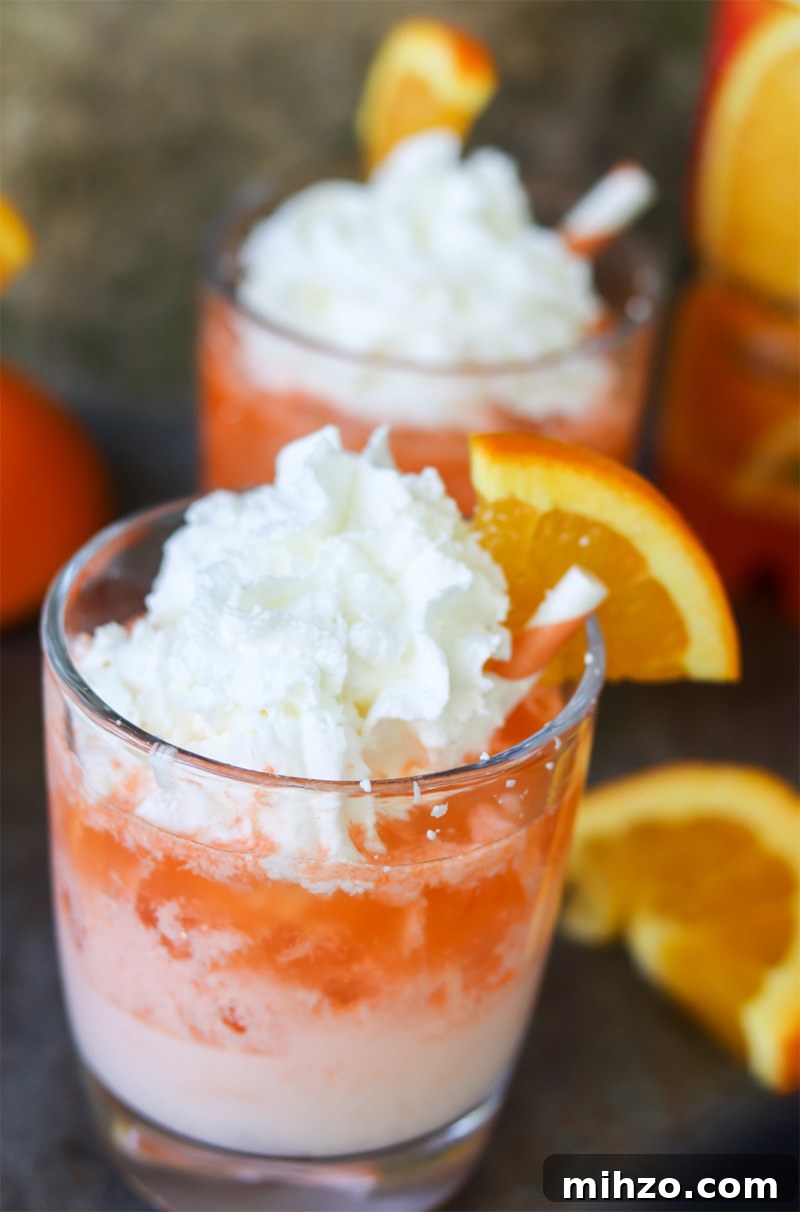 Easy Orange Creamsicle Cocktails Easy Orange Creamsicle Cocktails