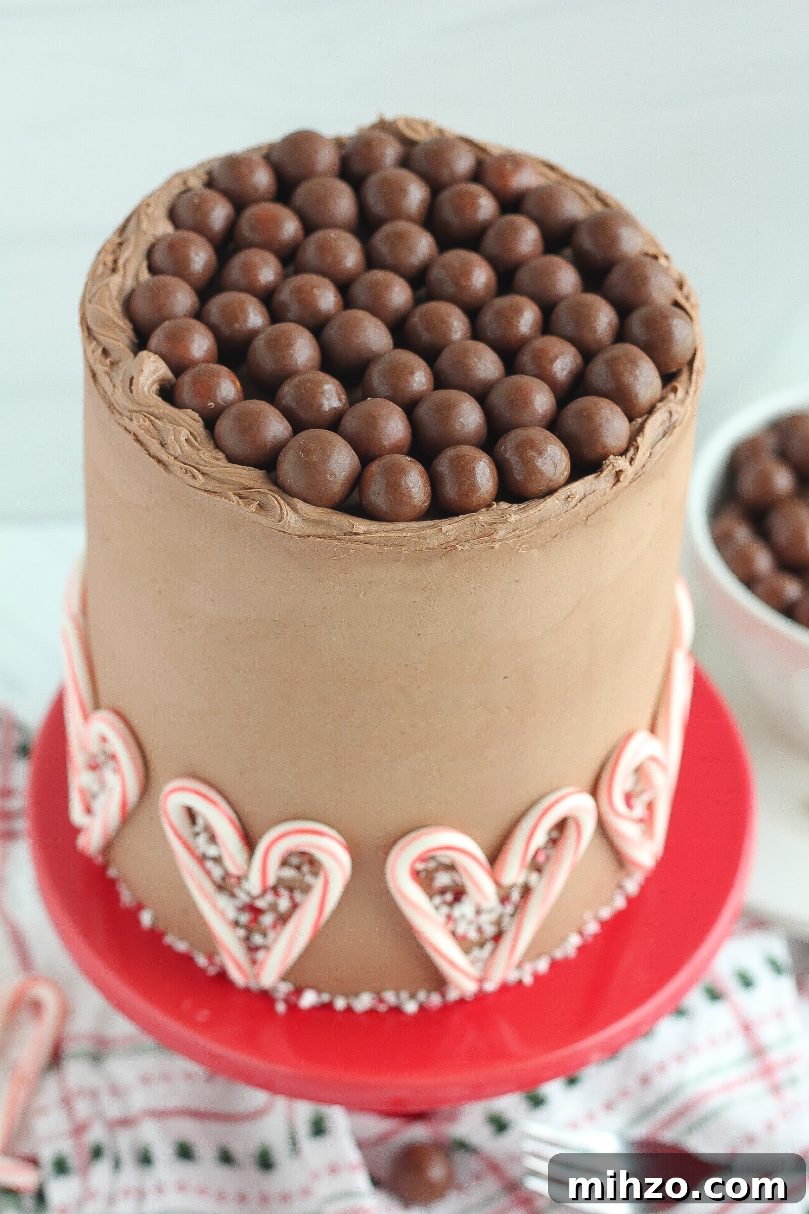 Chocolate Peppermint Malt Cake Recipe for Holiday Desserts 3 img 6772 2