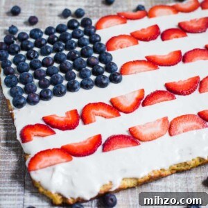 Fourth of July Flag Dessert Pizza Recipe 2 img 6816 7
