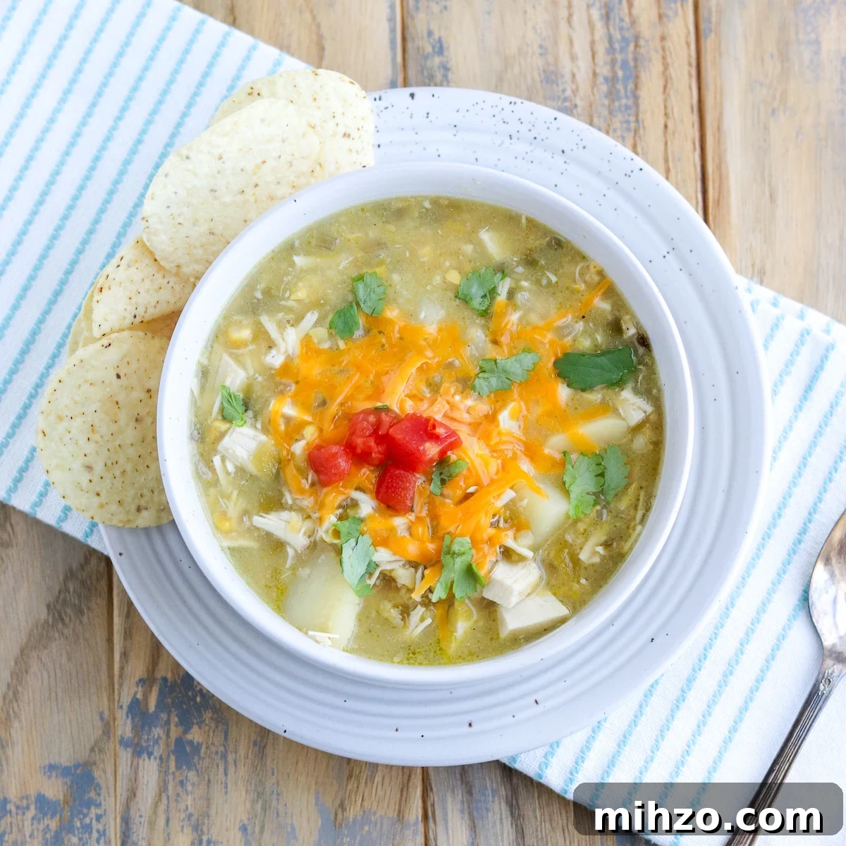prepared serving of soup