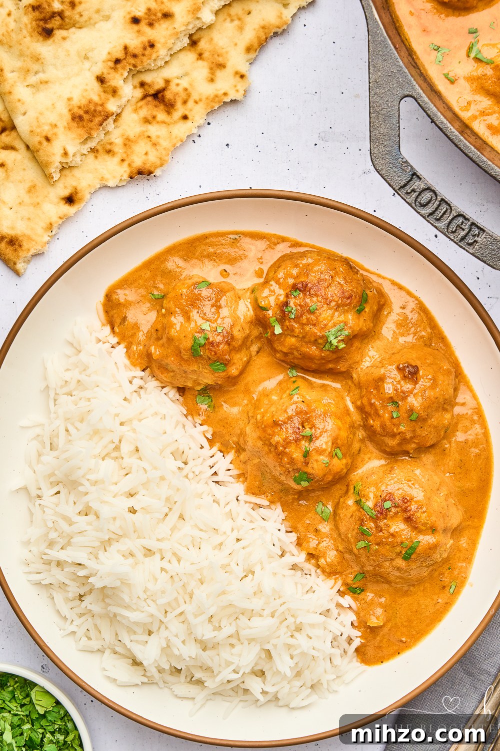 Authentic Butter Chicken Sauce Recipe for Creamy Indian Curry 12 The quickest and easiest Butter Chicken Sauce recipe! This deliciously creamy sauce is perfect for serving over rice and dunking bread into.