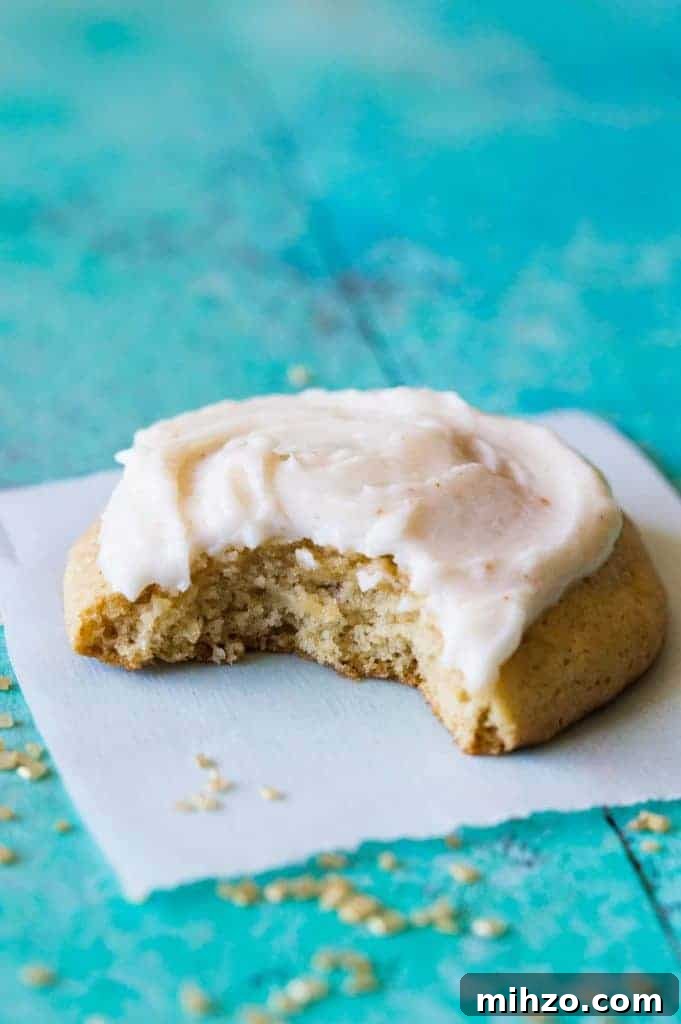 Maple Cookies with Brown Butter Frosting Recipe 2 Maple Cookies with Brown Butter Frosting. These ultra soft bakery style cookies are made with real maple syrup and topped with a swirl of BROWN BUTTER frosting!