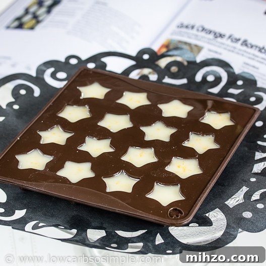 Fat Bomb Cookbook Review; Filled Mold | Low-Carb, So Simple