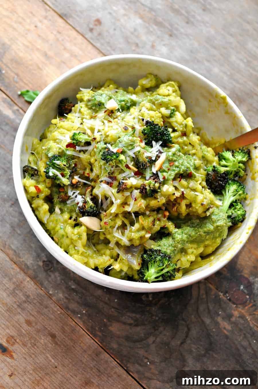 Creamy Vegan Oven Risotto with Basil Pesto 2 img 7422 2