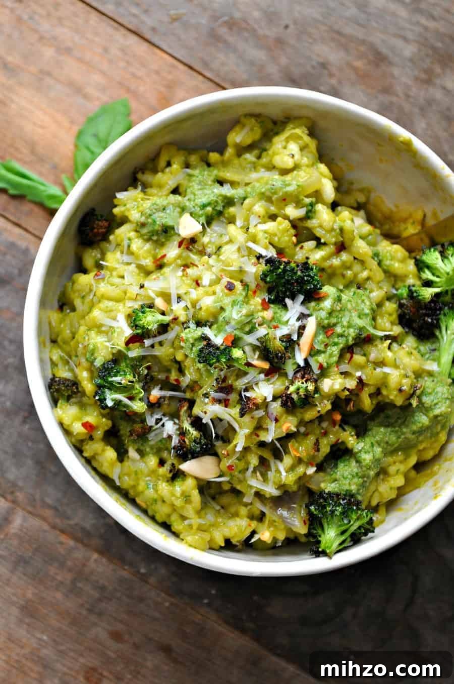 Creamy Vegan Oven Risotto with Basil Pesto 3 img 7422 3