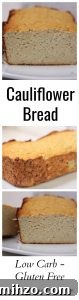 Coconut Flour Cauliflower Bread Recipe: Low-Carb, Grain-Free loaf 3 cauliflower-bread-recipe