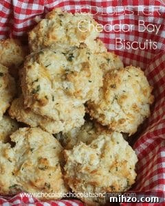 Make-Your-Own Biscuit Mix: Simple Homemade Blend for Flaky Biscuits 9 Copy Cat Red Lobster Cheddar Bay Biscuits, even better than the restaurant