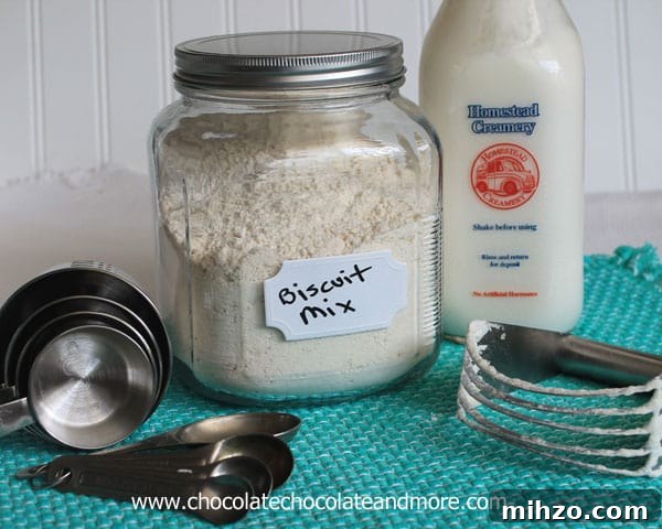 Make-Your-Own Biscuit Mix: Simple Homemade Blend for Flaky Biscuits 3 Homemade Biscuit Mix-you never have to buy the box stuff again!