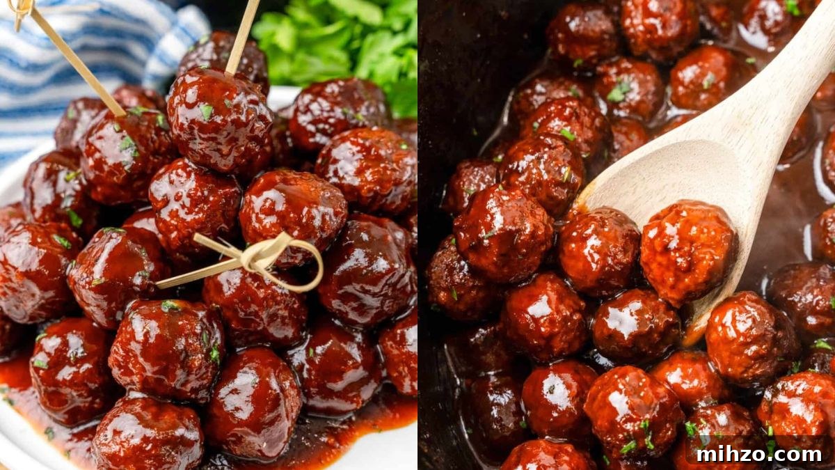 18 Mouthwatering Meatball Dinners to Enjoy Every Night 15 Grape jelly meatballs