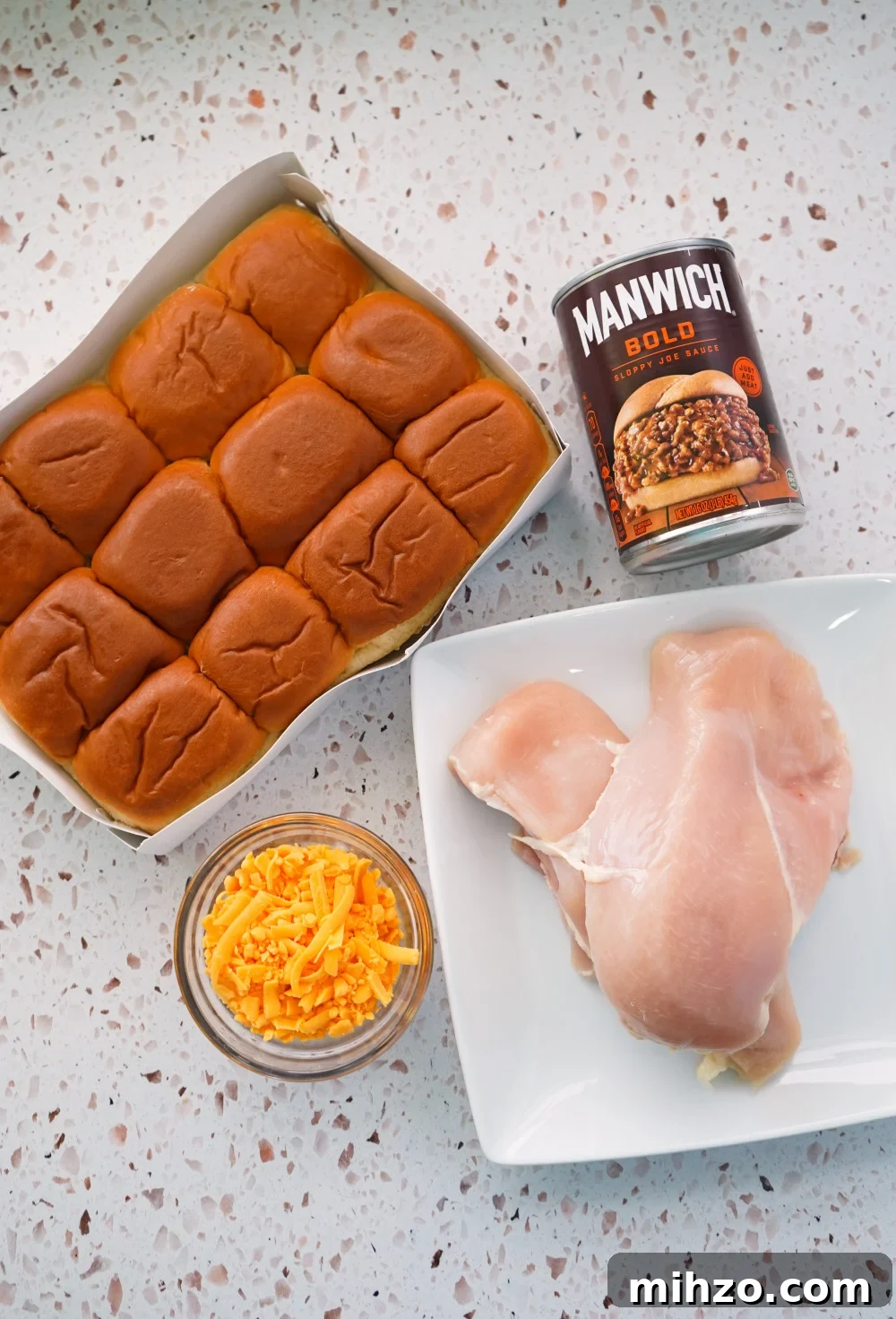 Chicken Sloppy Joe Ingredients Chicken Sloppy Joe Ingredients