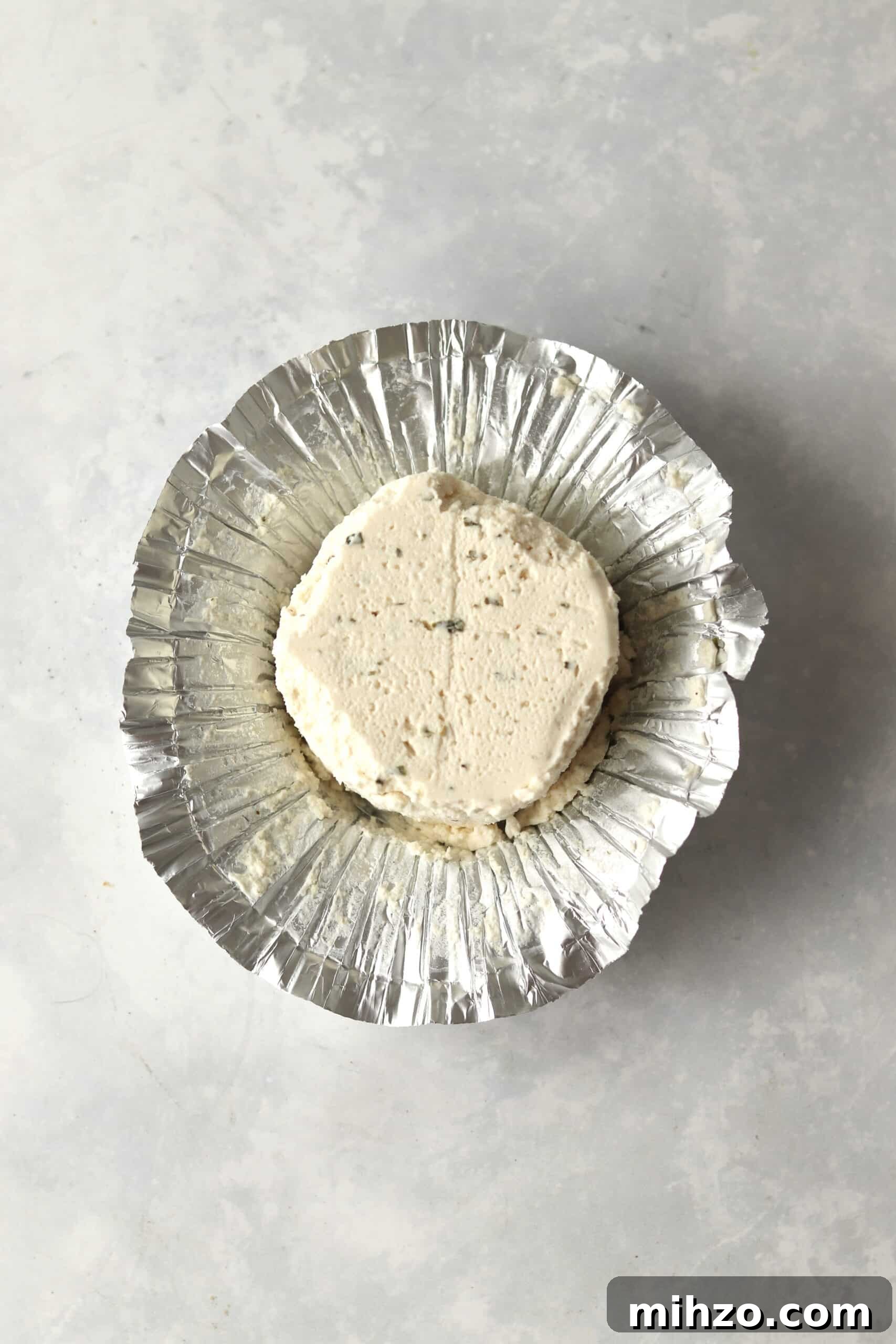 garlic and herb Boursin Cheese round