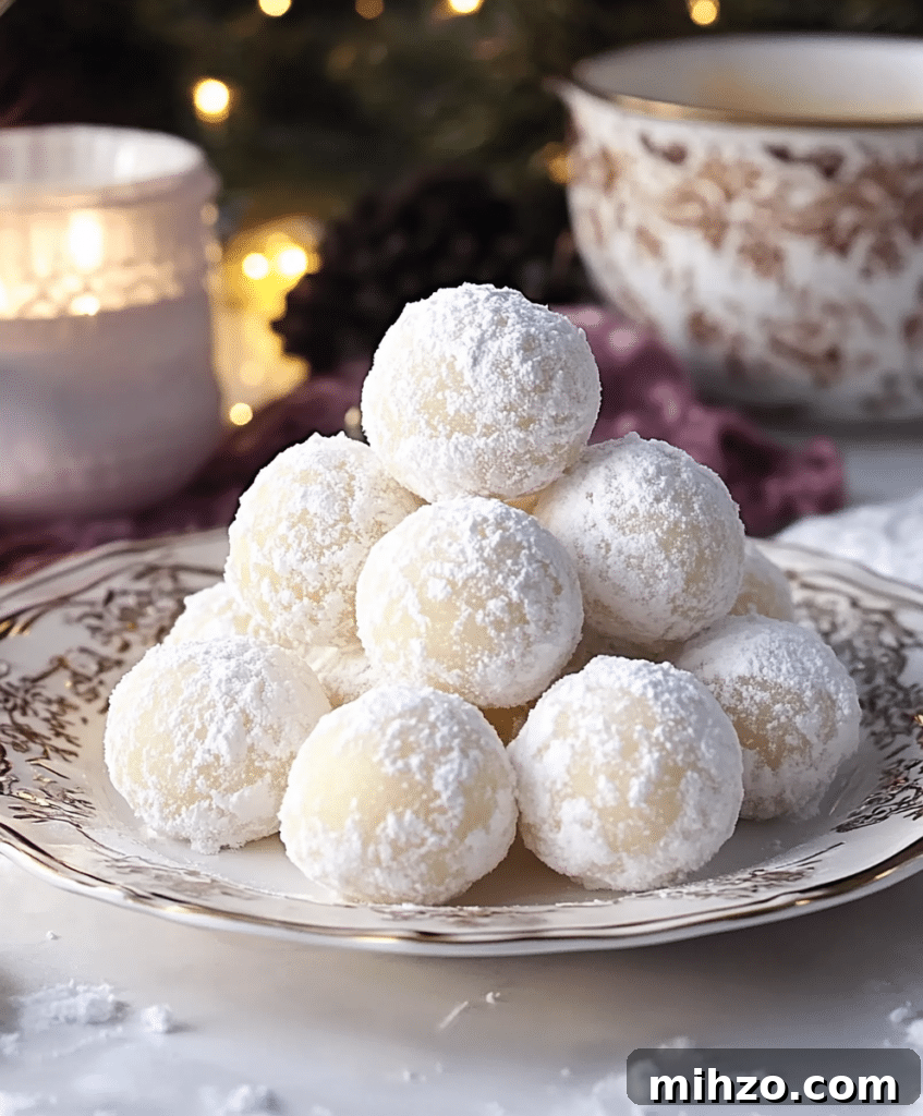 Snowball Cookies with Sweetened Condensed Milk Recipe 3 img 88876 2
