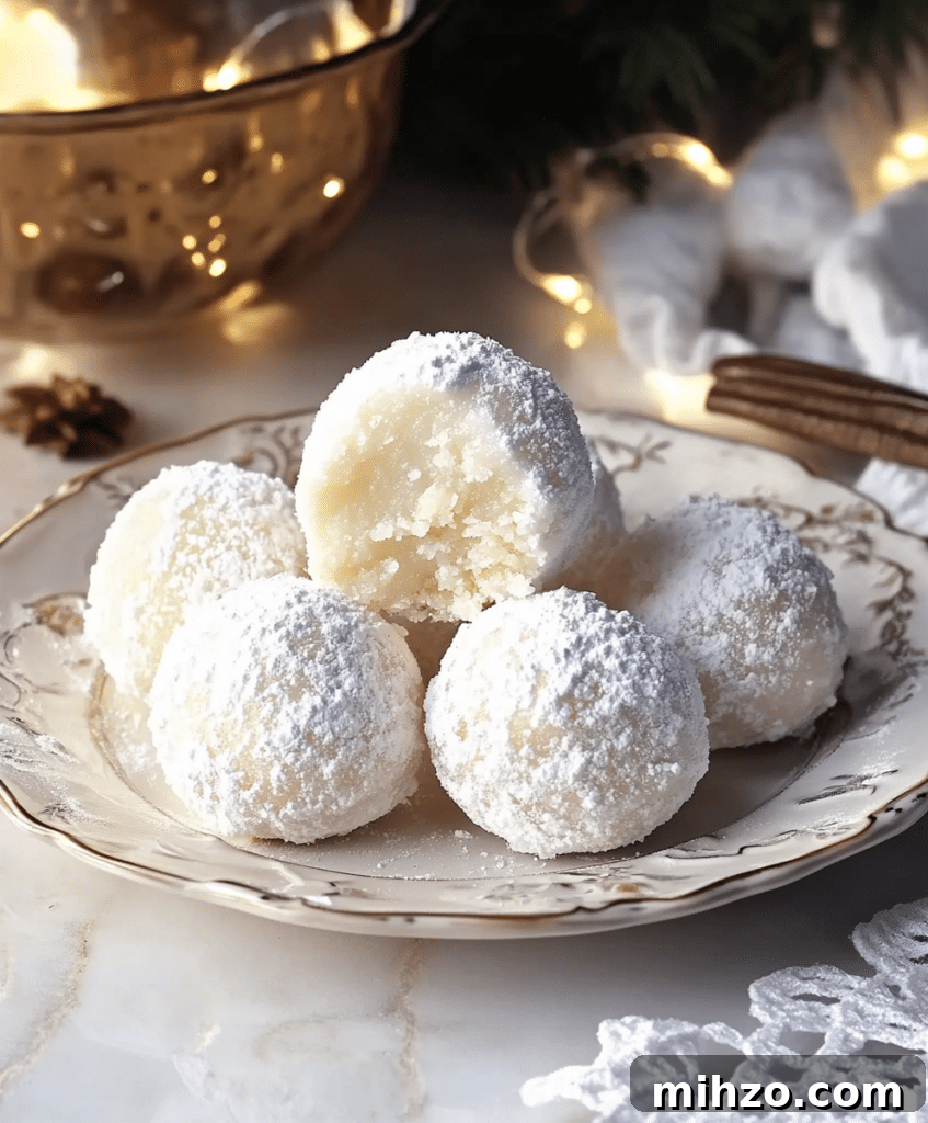 Snowball Cookies with Sweetened Condensed Milk Recipe 4 img 88876 3
