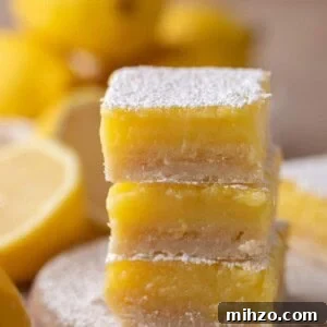 Small-Batch Lemon Bars Recipe: Perfect Citrus Dessert for Two 17 small batch lemon bars recipe stacked on top